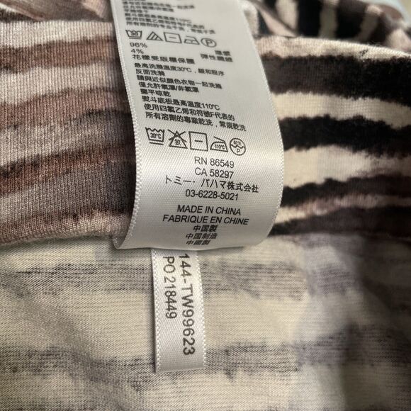 Tommy Bahama Brown and White Maxi Skirt - Picture 8 of 8